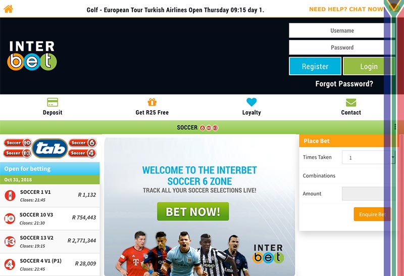 Interbet Deposit