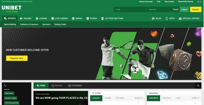 Unibet Review - Bet £20 Get £40 | Free Bets & Bonuses | Latest ...