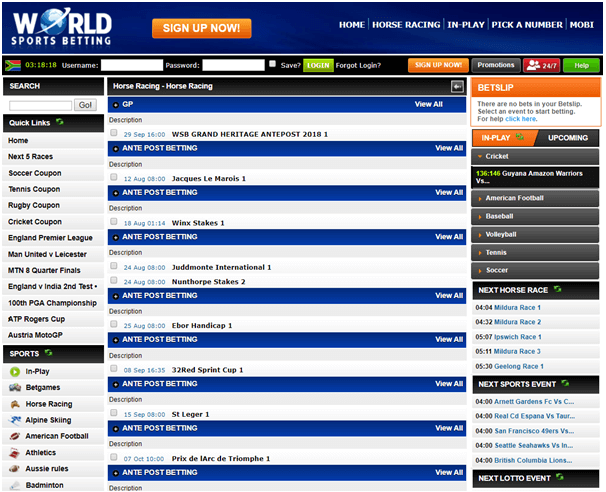 world sports betting results lotto