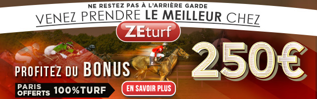 ZEturf - Bonus de 250 euros